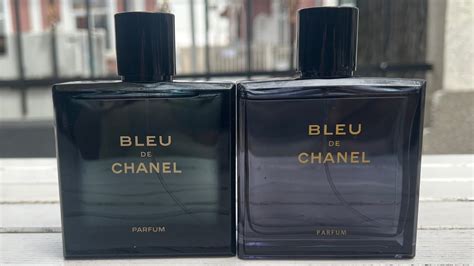 bleu de chanel riconoscere un falso